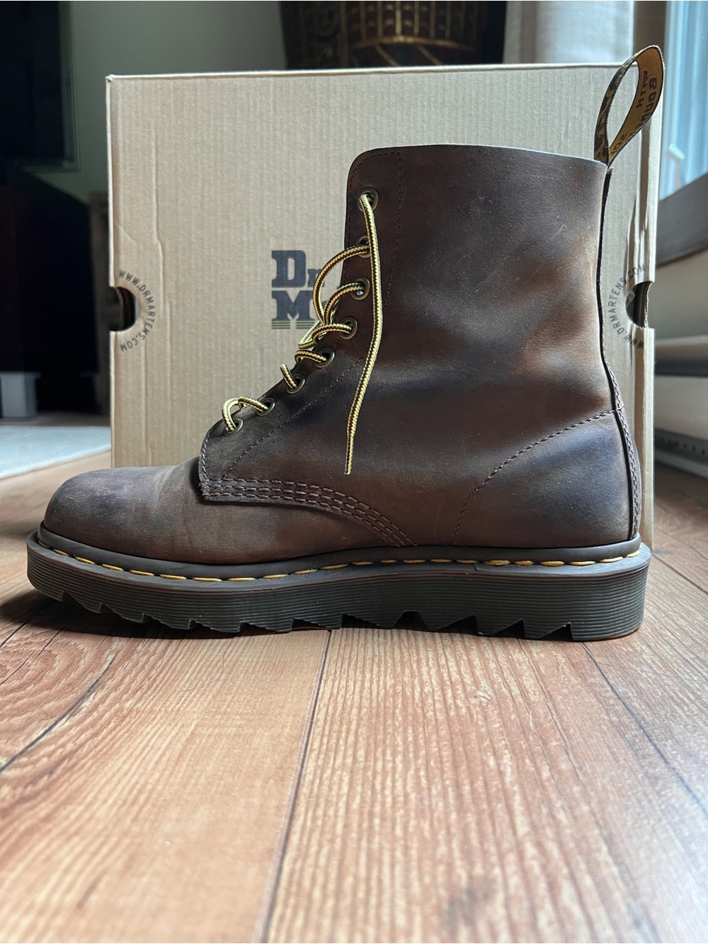 Dr Martens 1460 Ziggy in Crazy Horse leather. men size 9US 8UK 42EU - Picture 5 of 11